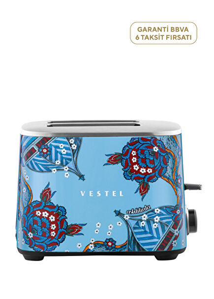 Aslı Filinta Retro Dream Blue Tile Toaster