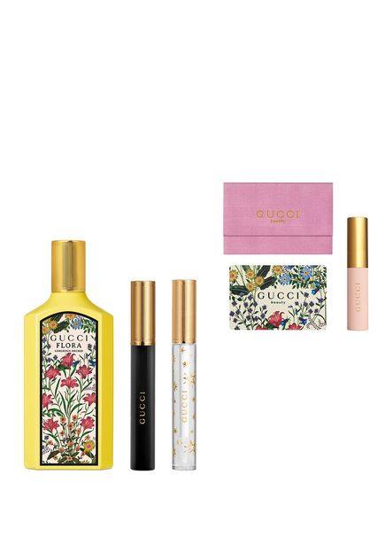 Gucci Flora 100 ml Parfüm Mascara Gloss Ayna Seti