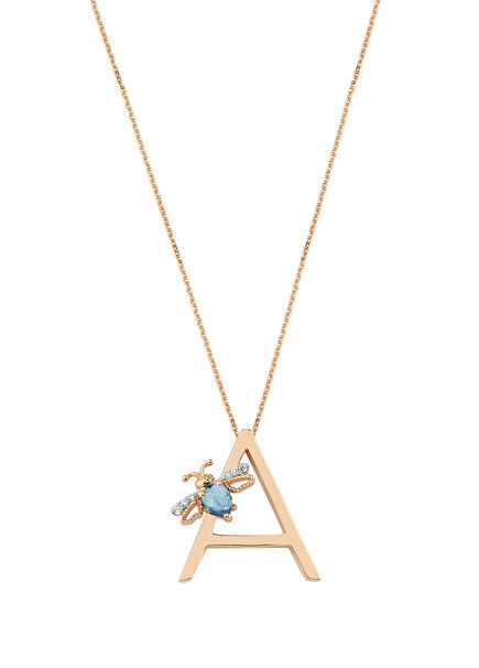 Queen Bee Women's Gold Necklace