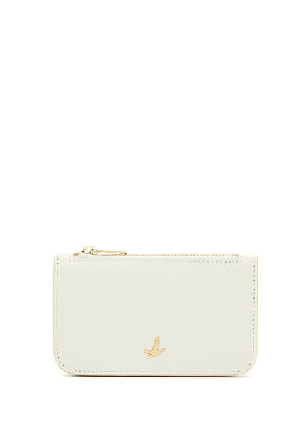 Women's Leather Wallet With Logo