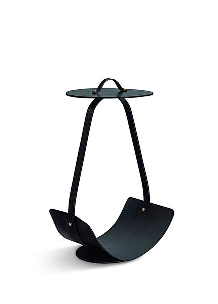 Zin Black Side Table