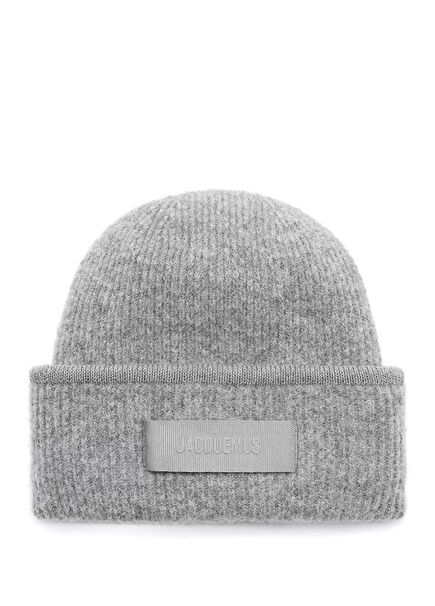 Grey Women's Wool Beanie