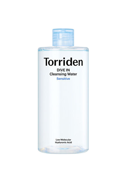 Dıve In Low Molecular Hyaluronic Acid Cleansing Water Sensitive 8 Tip Mikro Hyaluronik Asitli Makyaj ve Güneş Kremi Temizleyici 400 ml