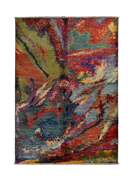 Virelia Hand Woven Wool Carpet 207 x 150 cm