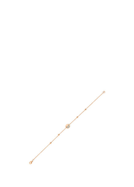Tulips Rose Gold Diamond Women's Gold Bracelet