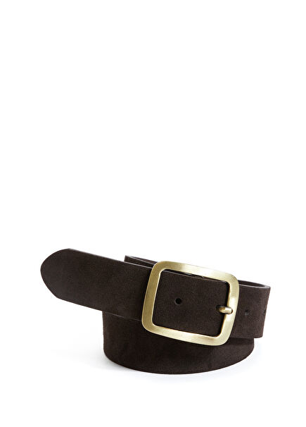Brown Women's Leather Belt