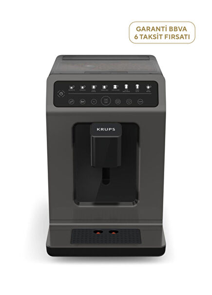 Evidence EA89 Charcoal Black Espresso Coffee Maker