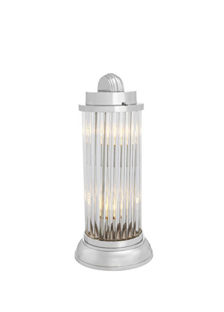Carlyle Transparent Glass Table Lamp