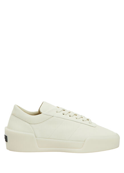 Aerobic Low Ekru Kadın Deri Sneaker