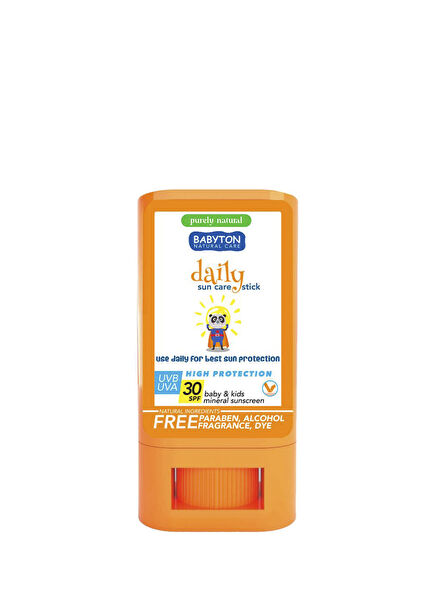 Doğal SPF30 Bebek Çocuk Stick Güneş Kremi 20 gr