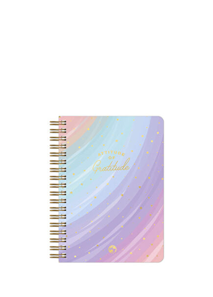 Utopia Attitude Spiral Lined Notebook