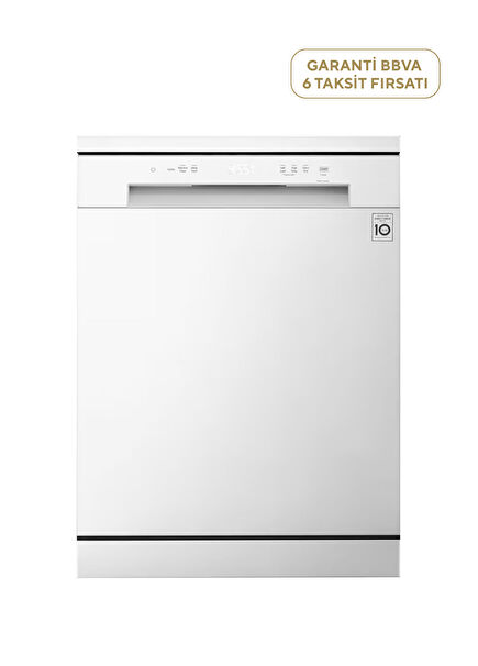 DFC612FWE QuadWash™ White Dishwasher