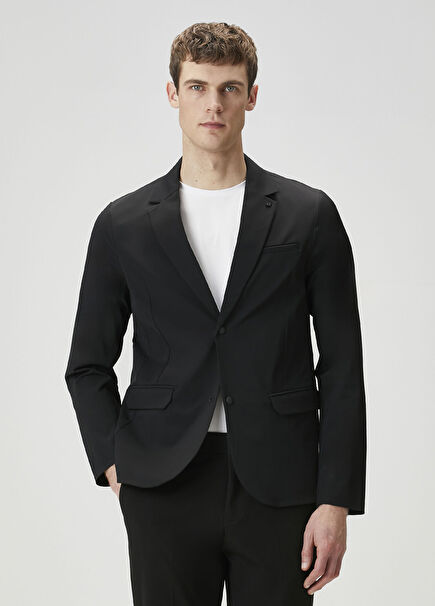 Comfy Siyah Blazer