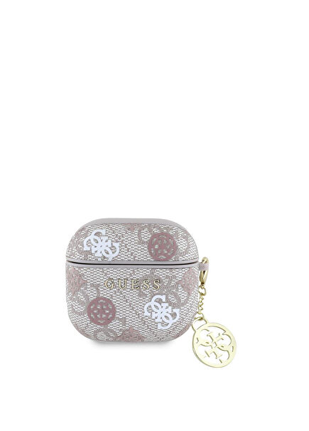 Peony Pembe Apple 4. Nesil Uyumlu Airpods Kılıf