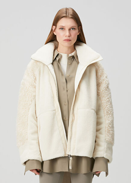 Falkner Beige Fleece Jacket