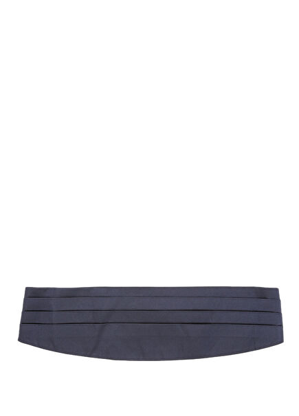 Dark Blue Silk Sash