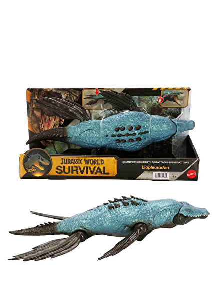 Tracker Dinosaur Figure Movie Series Liopleurodon Character Figure Toy JKL87 JGB92