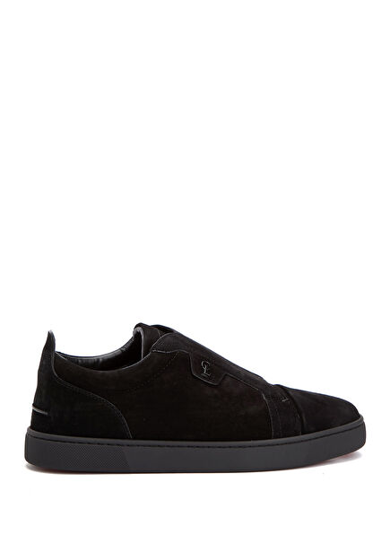 S Louis Siyah Erkek Süet Sneaker