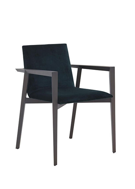 Mogador Dining Room Chair with Wooden Arms