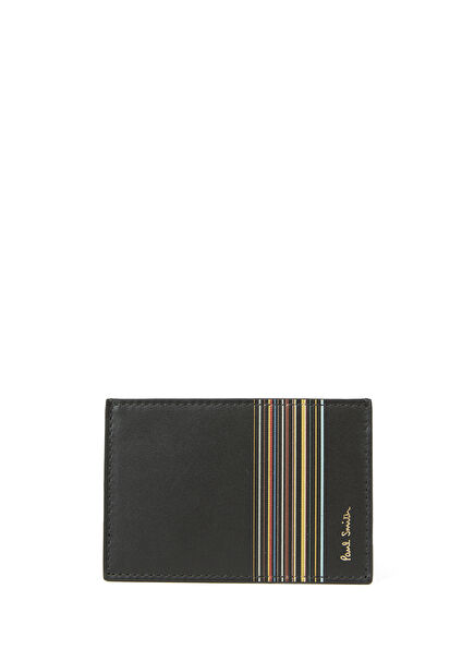 Multicolour Black Men's Leather Wallet