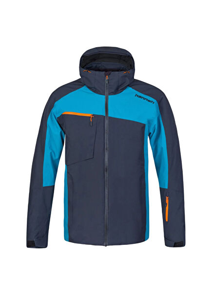 Kelton Anthracite Methyl Blue Hooded Men's Ski Snowboard Jacket