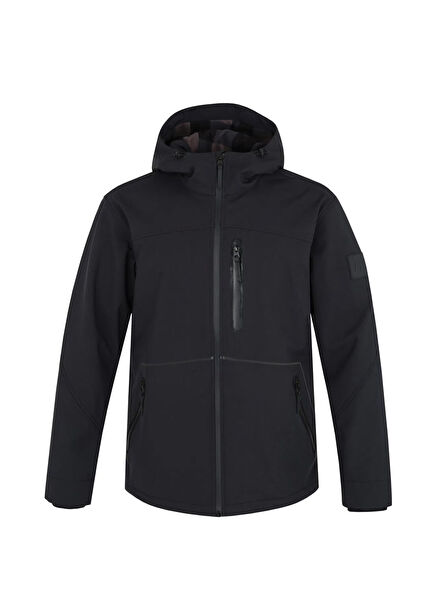 Wander Anthracite Fermuarlı Kapüşonlu Erkek Outdoor Ceket