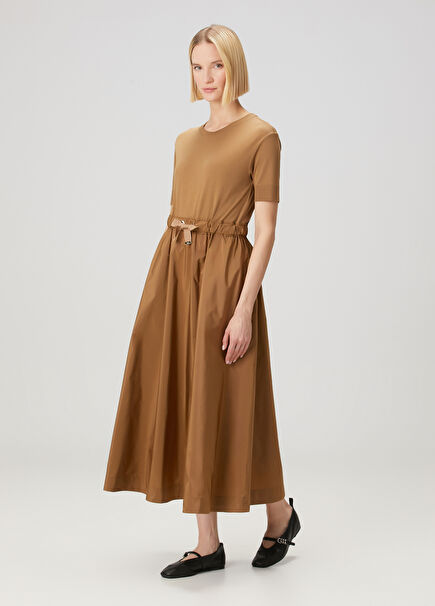 Brown Midi Dress