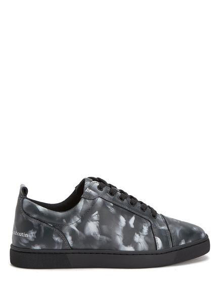Louis Jr Canopy Siyah Erkek Deri Sneaker