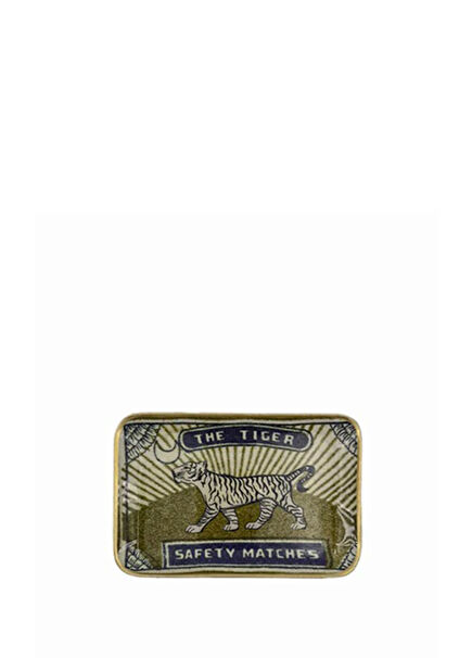 Safety Matches Çok Renkli Emaye Tepsi