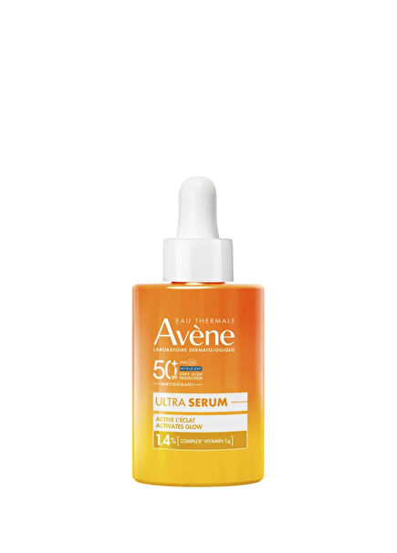 Ultra Serum SPF 50+ Aydınlatıcı Etkili UVA UVB ve Mavi Işık Karşıtı Güneş Koruyucu Serum 30 ml