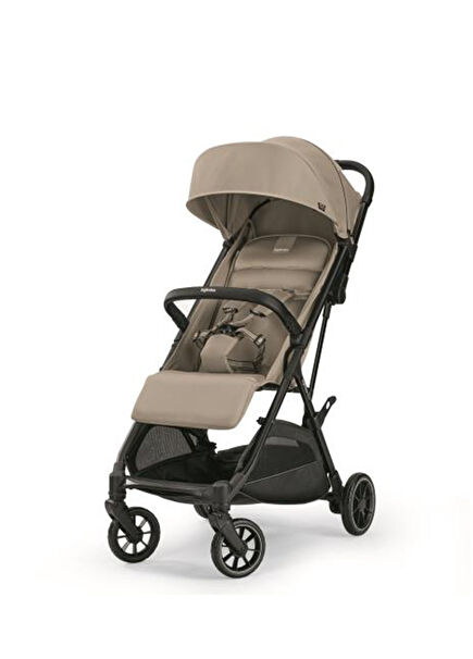 Now Self-Folding Cabin Size Shot Beige Stroller