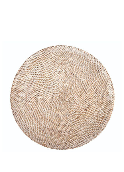 White Round American Service 36 cm