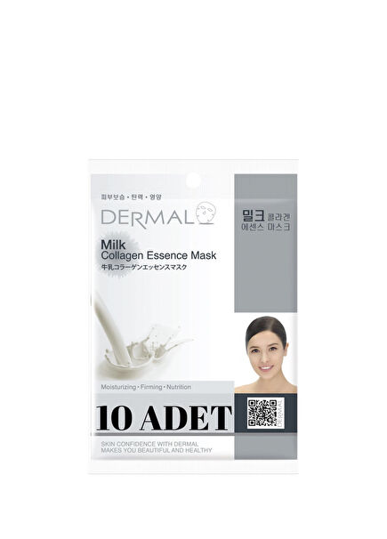 Milk Extract Collagen Firming Moisturizing and Nourishing 10-Pack Face Mask