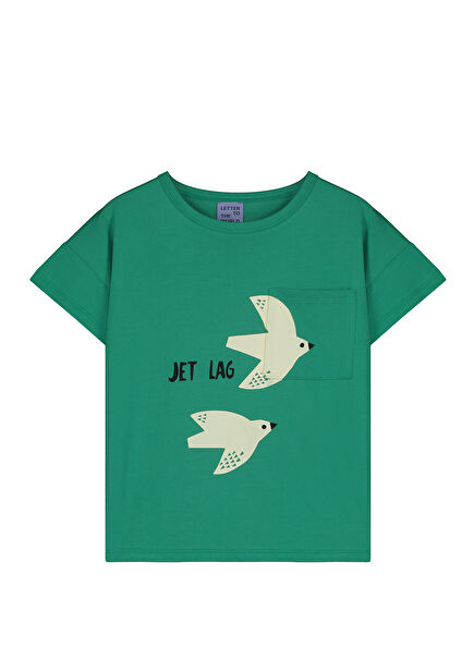 Havana Green Unisex Kids Organic Cotton T-Shirt