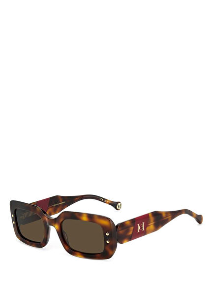 HER 0187/S O6370 Acetate Brown Women's Sunglasses