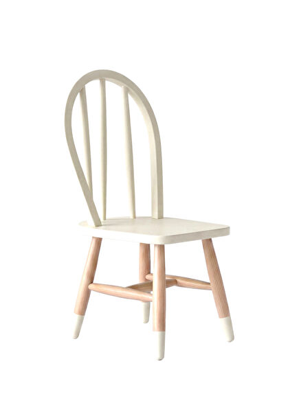 White Wooden Children's Chair