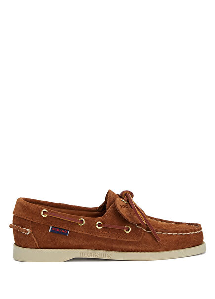 Portland Artisan Kahverengi Kadın Süet Loafer