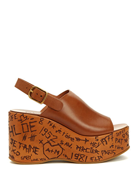 Maxime Brown Women's Leather Espadrille