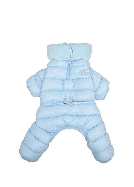 Velour Soft Allinone Jumper Sky Blue Köpek Tulumu