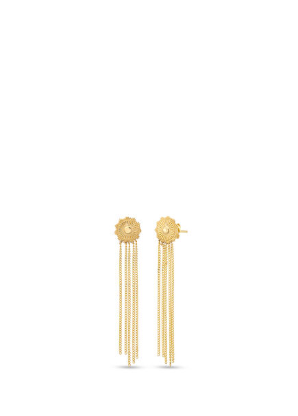 Solis Gold Plated 925 Sterling Silver Women's Earrings