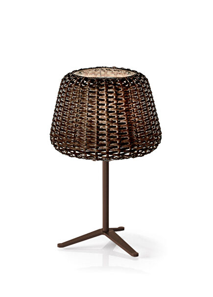 Ralph Metalized Brown Masa Lambası