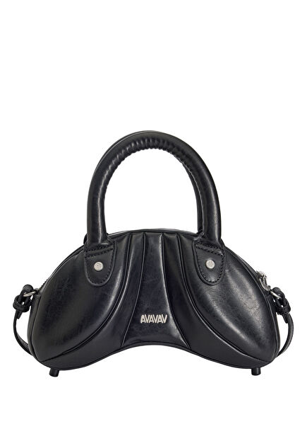 x Avavav Mini Sculpted Black Bag