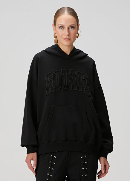 Oversized Black Hoodie