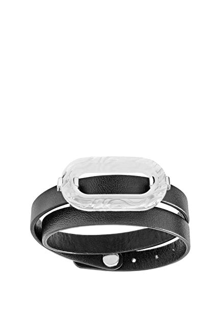 Empreinte Animale Clear Deri Kristal Unisex Bileklik 