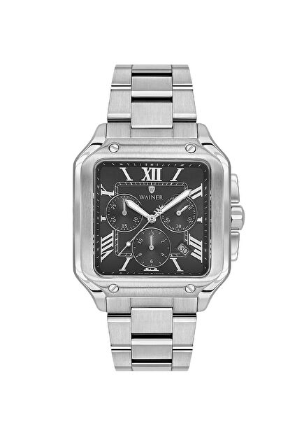 WA.18090-D Silver Steel Men's Watch