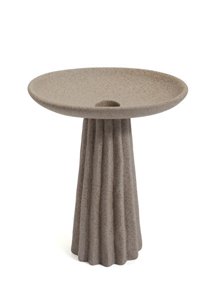 Petra Taper Stone Candle Holder