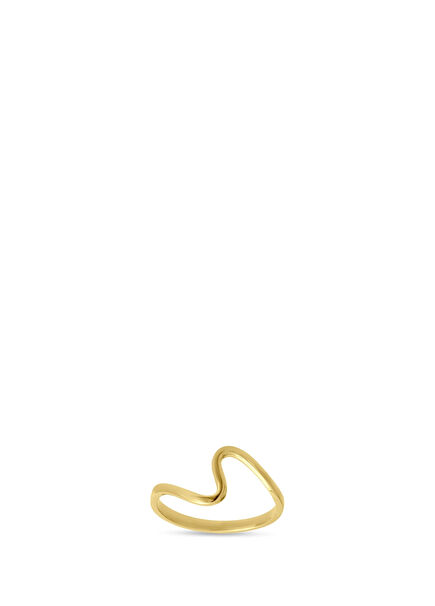 Wave Wave 14K Gold Women's Ring