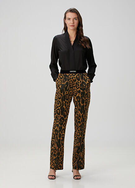 Leopard Print Pants