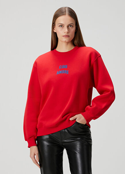 Red Sweatshirt