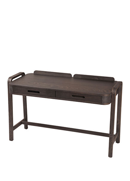 Demce Dark Mink Wooden Desk